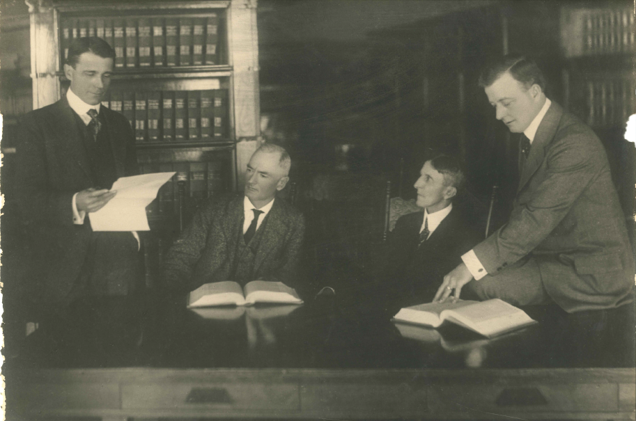Historical image of previous partners, Anderson, Smith, Null & Stofer